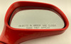 1996-2002 BMW Z3 Roadster Coupe Passenger Side Mirror / Bright Red II   Z3036