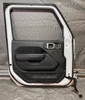 2018-2024 Jeep Wrangler JL Unlimited 4DR / Gladiator JT Driver Front Door Assembly / Bright White  JL010