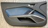 2016-2018 Audi TT Quattro Admiral Blue Nappa Leather Interior Door Panels / Pair /   T3003