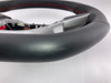 2022-2024 Volkswagen MK8 GTI Black Leather Steering Wheel w/ Red Stitching / Manual /   M8002