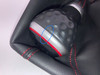 2022-2024 Volkswagen MK8 GTI 6 Speed Manual Shift Knob w/ Boot / Red Stitching /   M8002