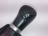 2022-2024 Volkswagen MK8 GTI 6 Speed Manual Shift Knob w/ Boot / Red Stitching /   M8002