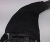 2004-2005 Mazdaspeed Miata OEM Parking Brake Handle / Black Leather w/ Red Stitching /   NB257