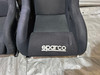 1990-2005 Mazda Miata Sparco Evo QRT Racing Buckets Seats w/ PCI Mounts / USED / NB257 1990-2005 Mazda Miata Sparco Evo QRT Racing Buckets Seats w/ PCI Mounts / USED / NB257