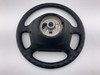 1997-1999 Porsche 986 Boxster / 996 911 Black Leather 4 Spoke Steering Wheel w/ Airbag / Manual /   BX068