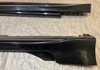 2015-2020 Nissan 370Z NISMO Side Skirts Rocker Moldings / Pair / Magnetic Black  7Z023