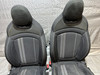 2016-2022 Mini Cooper F55 F56 2DR Hatchback JCW Sports Seats / Black Cloth / R3013