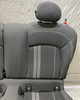 2016-2022 Mini Cooper F55 F56 2DR Hatchback JCW Rear Seat Set / Black Cloth /   R3013