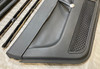 2000-2006 Audi TT Interior Door Panels / Pair / Black Leather *DAMAGE* /   T1035