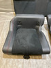 2013-2016 Scion FRS / Subaru BRZ Rear Seat Set / Black Cloth w/ Red  /   FB048