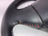 2004-2005 Mazdaspeed Miata Black Leather Steering Wheel w/ Red Stitching /   NB260