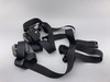 2005 Chevrolet Corvette Coupe Front Seat Belts / Pair / Black  /   C6020