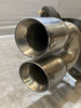 2005-2008 Chevrolet Corvette C6 Passenger Side OEM Exhaust Muffler w/ Tips / 74K C6020