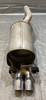 2005-2008 Chevrolet Corvette C6 Passenger Side OEM Exhaust Muffler w/ Tips / 74K C6020