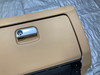 2015-2018 Porsche Macan Glove Box Lid Assembly / Luxor Beige Leather /   PM006