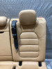 2015-2020 Porsche Macan OEM Rear Sport Seat Set / Luxor Beige Leather /   PM006