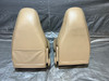 1999-2000 Mazda Miata OEM Tan Leather Seats / Pair  /   NB262