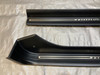 1996-2002 BMW Z3 Roadster Interior Door Sill Trim Panels / Pair / Silver /   Z3037