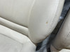 2000-2002 BMW Z3 Roadster OEM Seats / Lotus White Chameleon Leather / Pair / Z3037