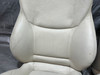 2000-2002 BMW Z3 Roadster OEM Seats / Lotus White Chameleon Leather / Pair / Z3037