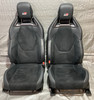 2023-2025 Toyota GR Corolla Premium Front Seats / Black Leather / Suede / Pair /   GRC01