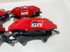 2023-2025 Toyota GR Corolla OEM Brembo Brake Calipers / Set of 4 / Red / 21K GRC01