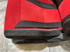 2017-2021 FK8 Honda Civic Type R Front Bucket Seats / Red Suede / Pair / TR105