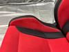 2017-2021 FK8 Honda Civic Type R Front Bucket Seats / Red Suede / Pair / TR105