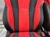 2017-2021 FK8 Honda Civic Type R Front Bucket Seats / Red Suede / Pair / TR105