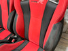 2017-2021 FK8 Honda Civic Type R Front Bucket Seats / Red Suede / Pair / TR105