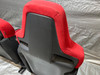 2017-2021 FK8 Honda Civic Type R Front Bucket Seats / Red Suede / Pair / TR105