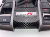 2017-2021 FK8 Honda Civic Type R Front Console Shifter Surround / Boot w/ Carbon Fiber Trim /   TR105