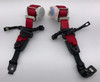 2017-2021 FK8 Honda Civic Type R Rear Seat Belt Seat / Red /   TR105