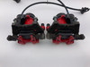 2017-2019 Honda Civic Type R FK8 OEM Rear Brake Calipers / Red / Pair /   TR105