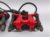 2017-2019 Honda Civic Type R FK8 OEM Rear Brake Calipers / Red / Pair /   TR105