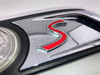 2007-2015 Mini Cooper S R56 R57 Fender Vent Trims / Side Marker Lights / White Silver Metallic  R2032