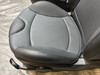 2009-2015 Mini Cooper R57 Convertible Black Leatherette Front Seats / Pair / R2032