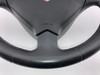 1997-2004 Porsche 986 Boxster / 996 911 Black Leather 3 Spoke Steering Wheel w/ Airbag / Manual /   BX067