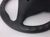 1997-2004 Porsche 986 Boxster / 996 911 Black Leather 3 Spoke Steering Wheel w/ Airbag / Manual /   BX067