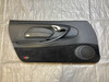 1999-2004 Porsche 986 Boxster Full Black Leather Interior Door Panels / Pair /   BX067