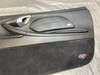 1999-2004 Porsche 986 Boxster Full Black Leather Interior Door Panels / Pair /   BX067