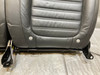 2013-2015 Volkswagen Beetle Convertible Titan Black Leatherette Rear Seat Set /   VB012