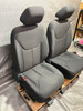 2013-2018 Jeep Wrangler JK 2DR Black Cloth Front Seats / Pair /   JK016