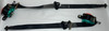 1999-2000 Mazda Miata Black Seat Belts / Pair  /   NB264