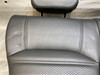 2017-2019 Alfa Romeo Giulia Ti Sport Black Leather Rear Seat Set /   AG005
