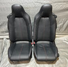 2016-2023 Mazda Mx5 Miata GT Black Leather Seats / Pair / ND049
