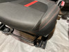 2012-2013 Fiat 500 Abarth Black Cloth Sports Bucket Front Seats / Pair /   F5023