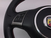2013-2017 Fiat 500 Abarth Black Leather Steering Wheel w/ Airbag / Manual /   F5023