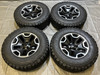 2007-2025 Jeep Wrangler JK JL Quadratec 17x8.5" Wheels Rims w/ BFGoodrich K02 Tires / Set of 4 / JK016