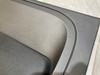 2012-2016 Fiat 500 Abarth Black Cloth Interior Door Panels / Pair / F5023